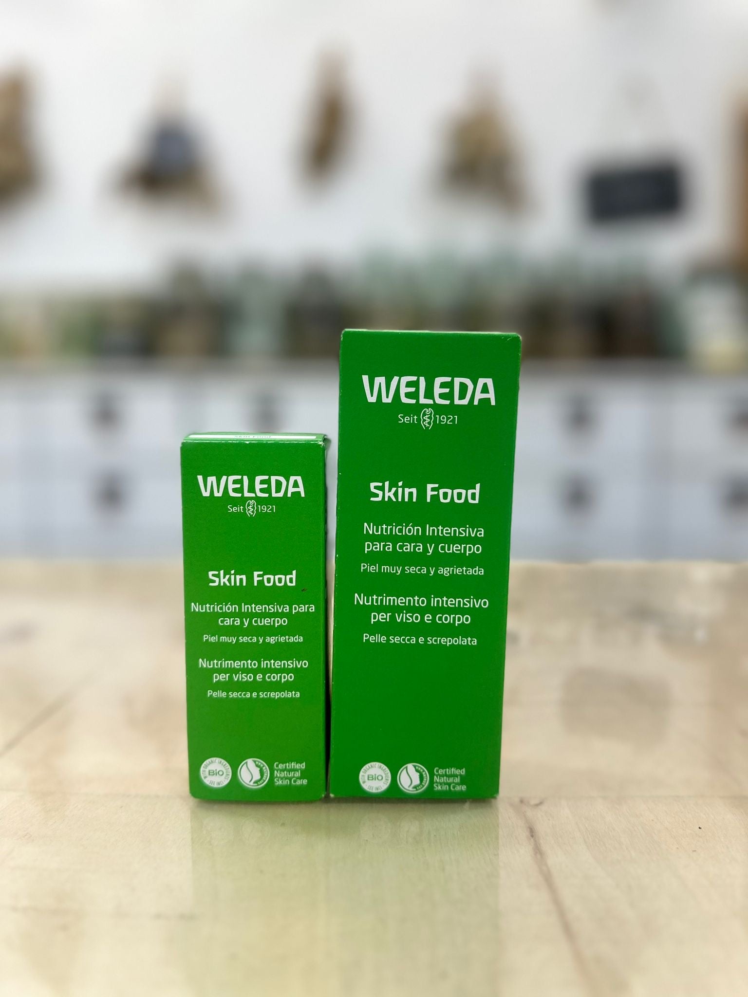 Skin food, Weleda grande