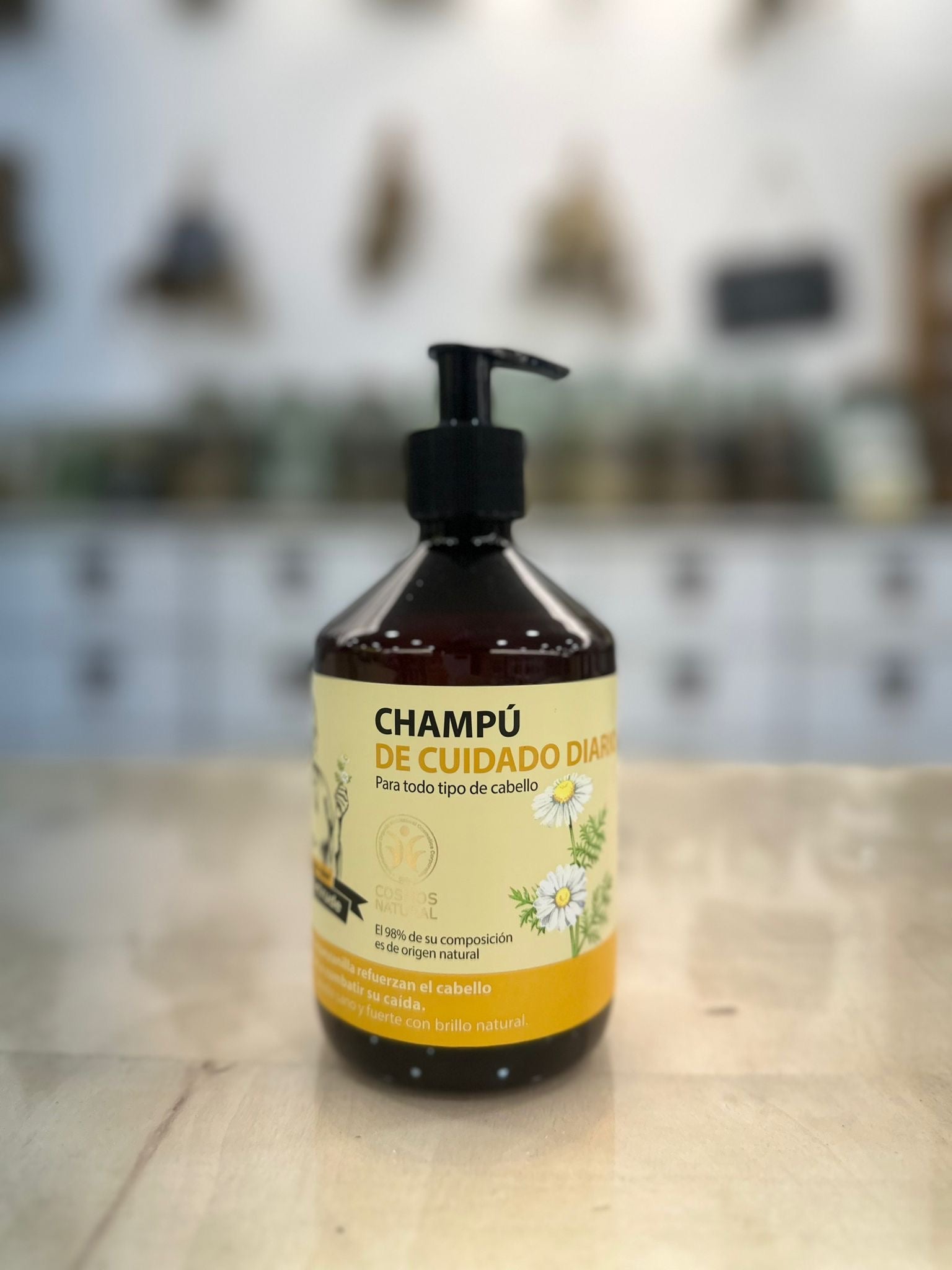 Champú natural, cuidado diario
