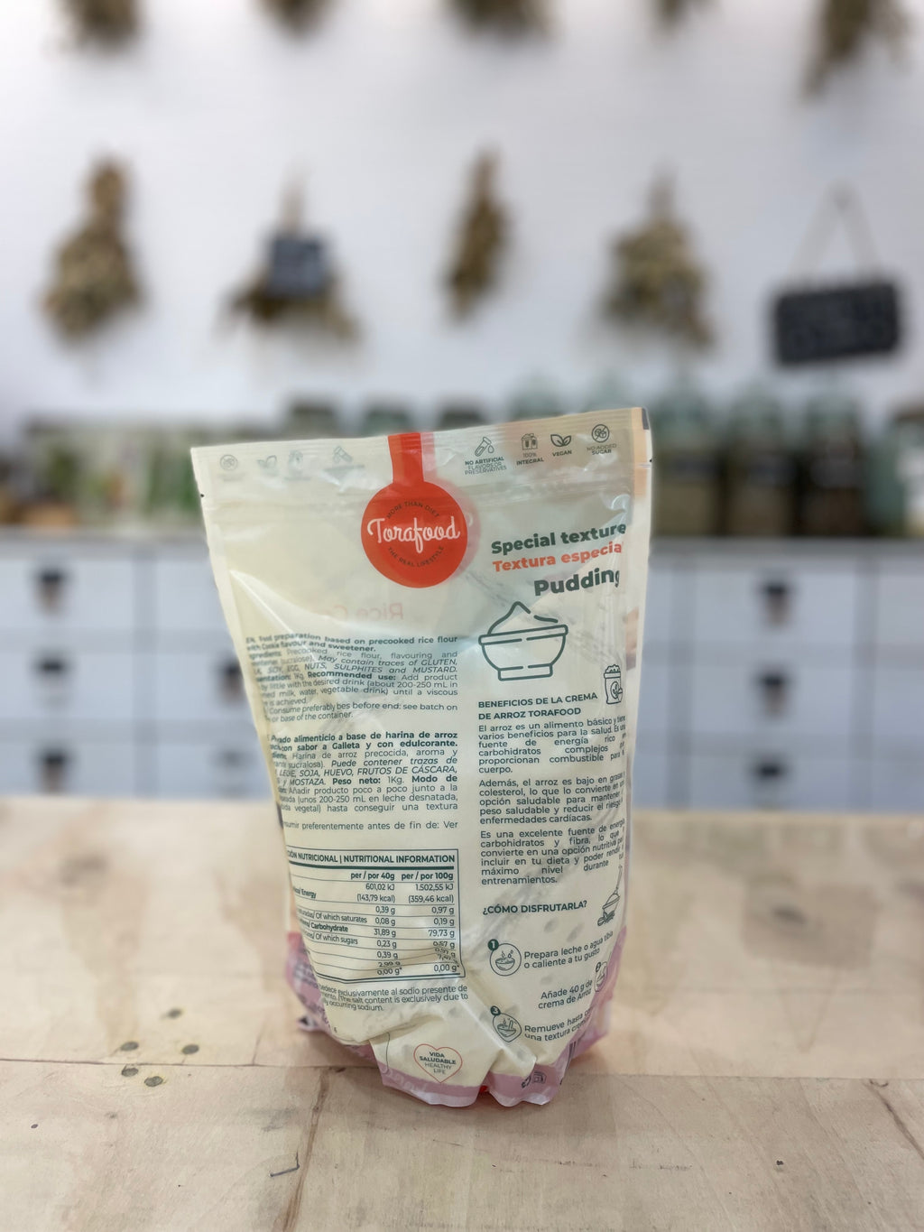 Crema de arroz sabor galletas María