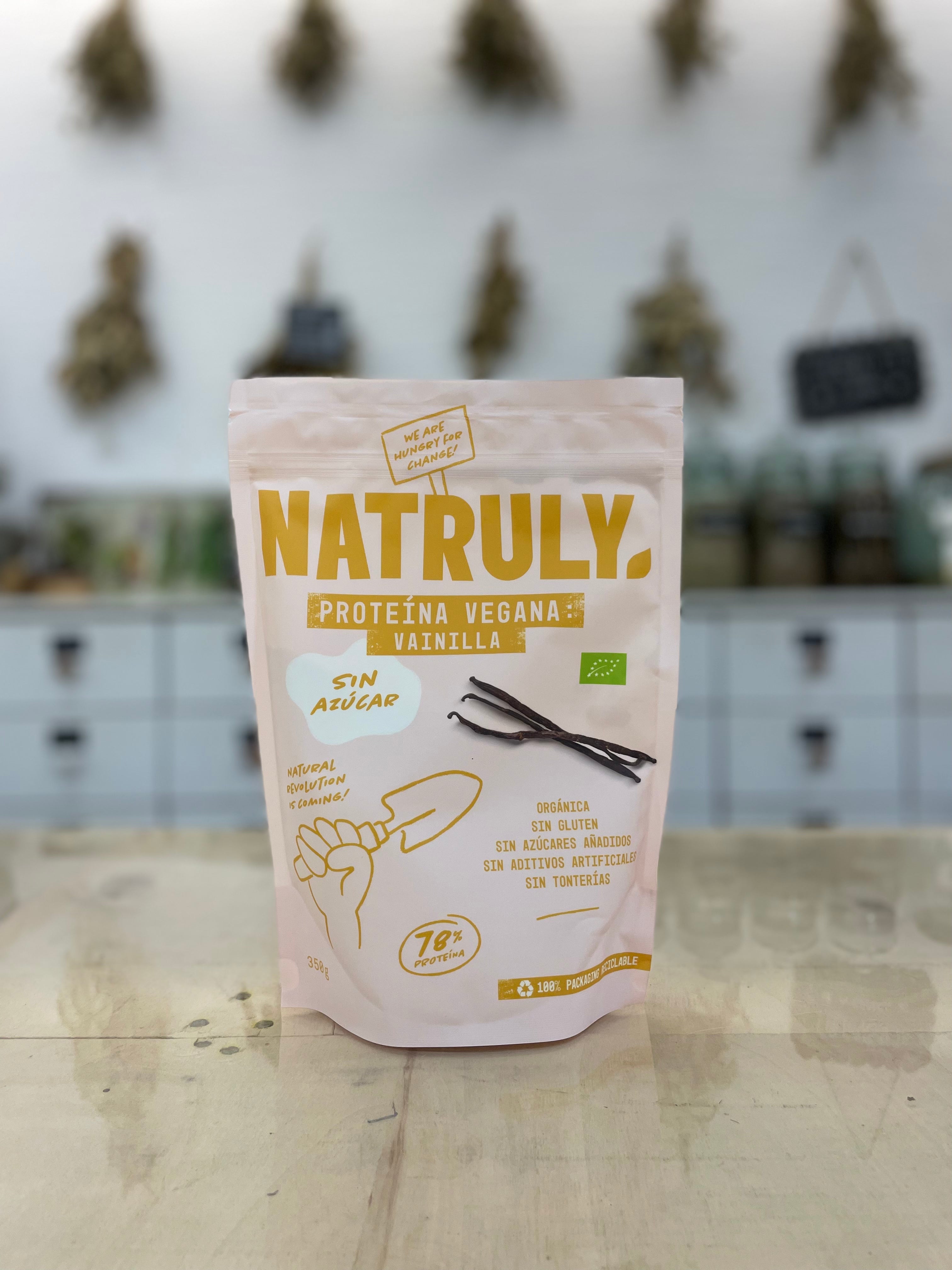 Proteína vegana de vainilla